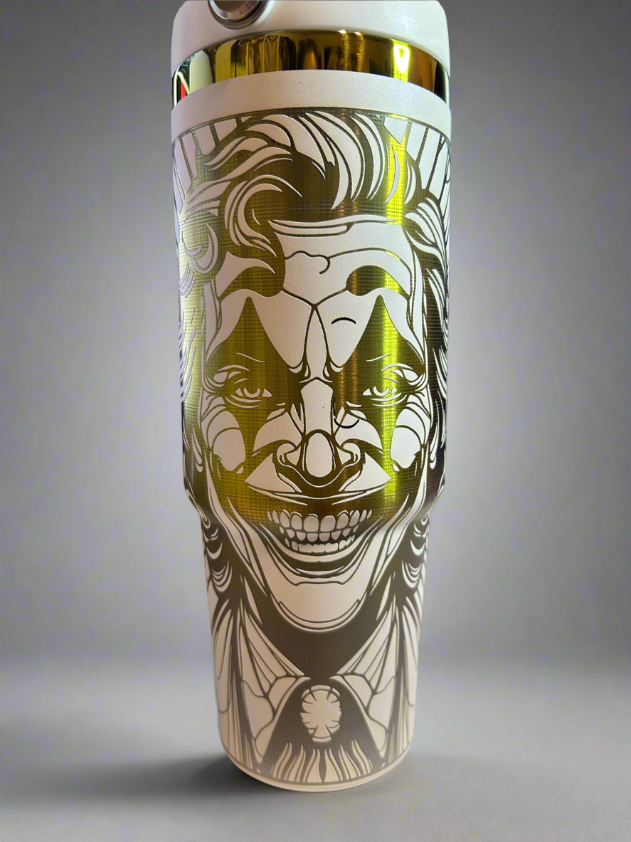Horror Character Engraved 30oz Tumbler