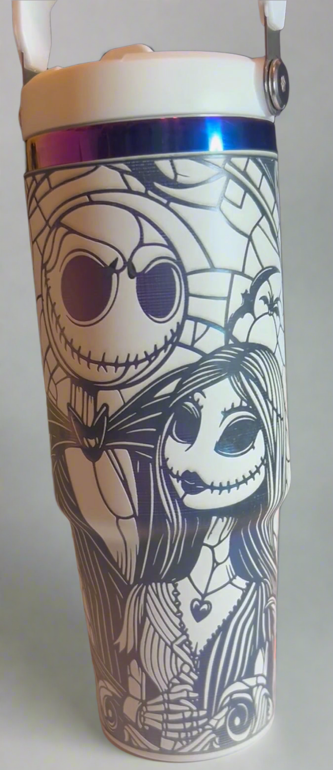 Jack Laser Engraved Tumbler