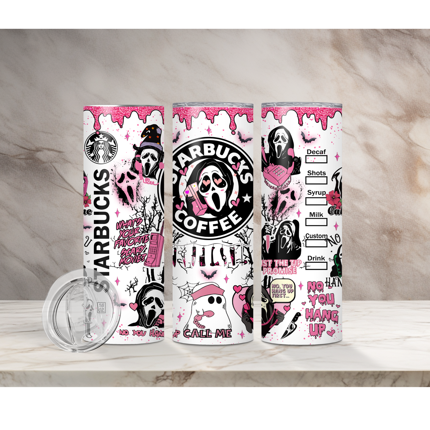 Ghostface Tumbler