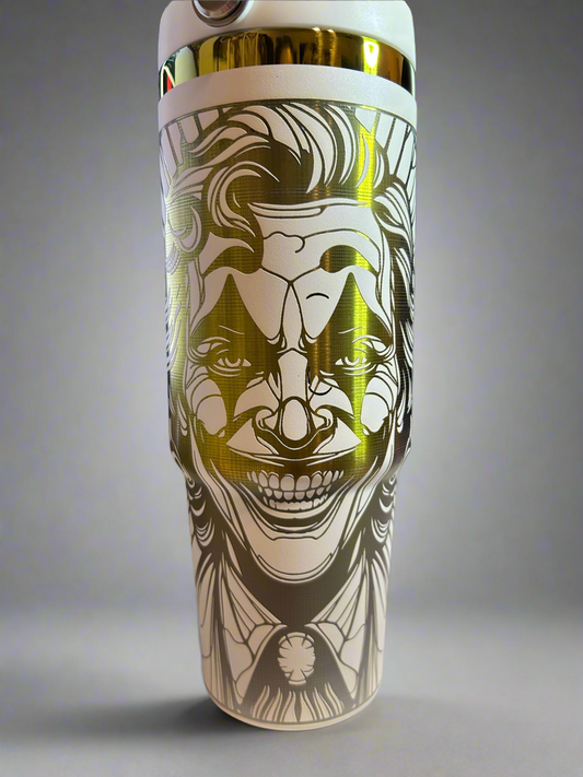 Horror Character Engraved 30oz Tumbler