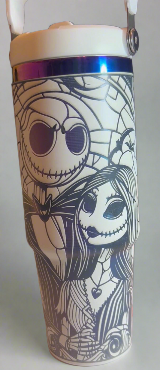 Jack Laser Engraved Tumbler