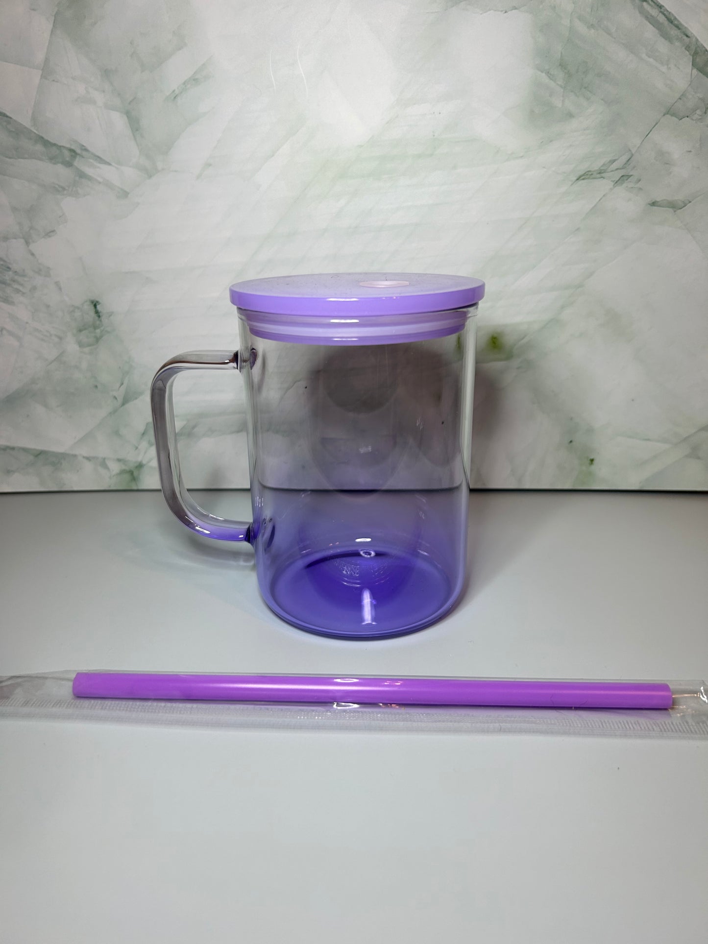 17oz Sublimation Jelly Bean Glass Mug-YOU PICK ANY DESIGN