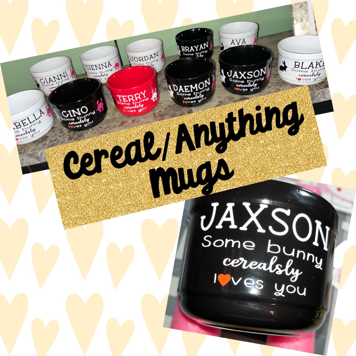 Cereal/Anything Mugs